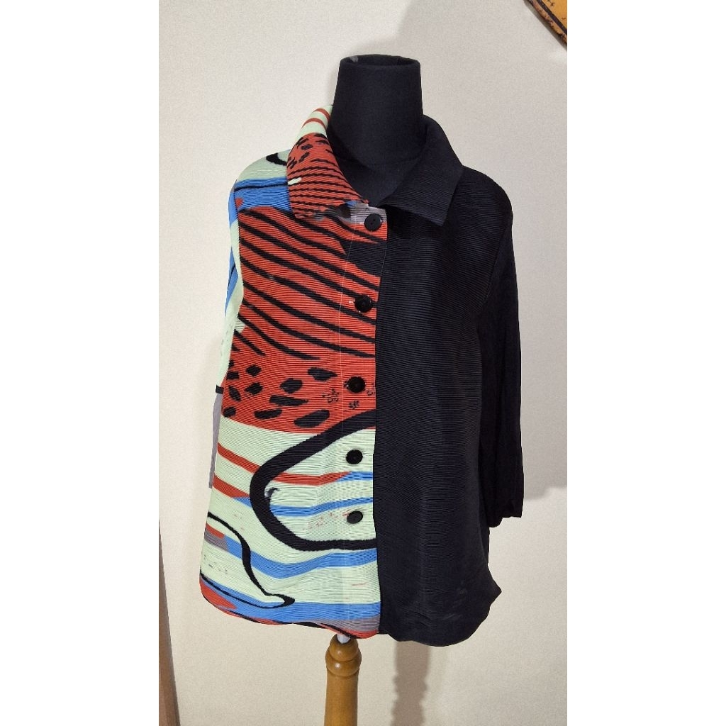 Pleats Premium Top/Atasan Plisket/Top Plisket Premium/Button Top Pleats