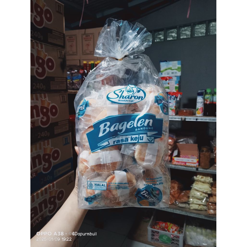 

bagelen sharon rasa keju