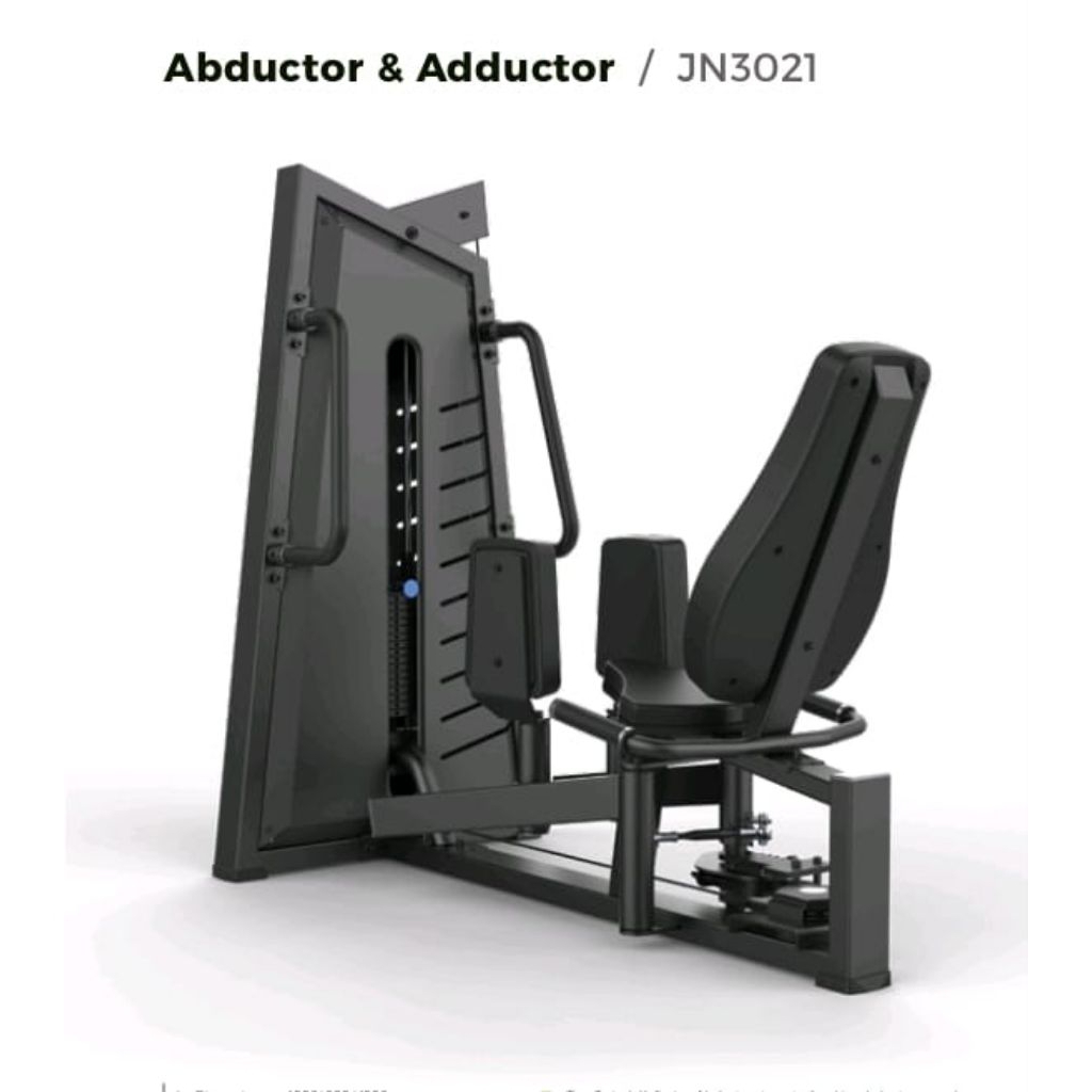 ALAT FITNES DHZ TASICAL SERIES ABDUCTOR ADDUCTOR GYM