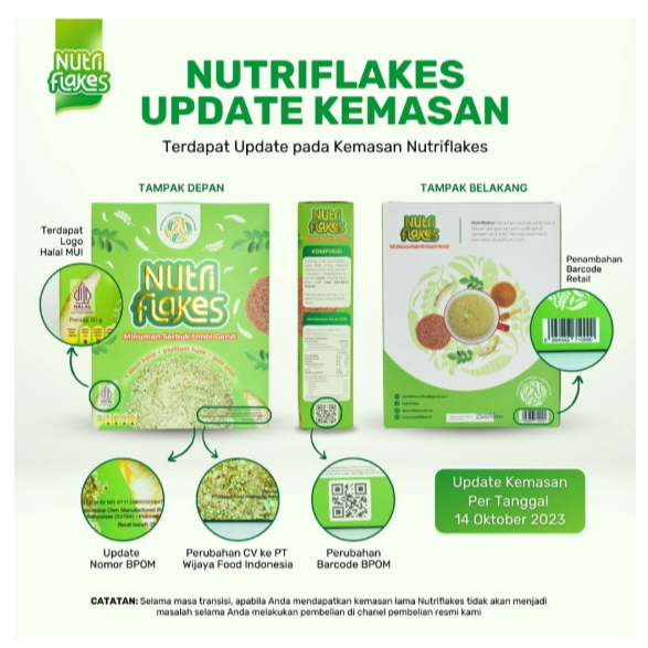 Nutriflex Asam Lambung - Nutriflakes Asam Lambung Original 280gr