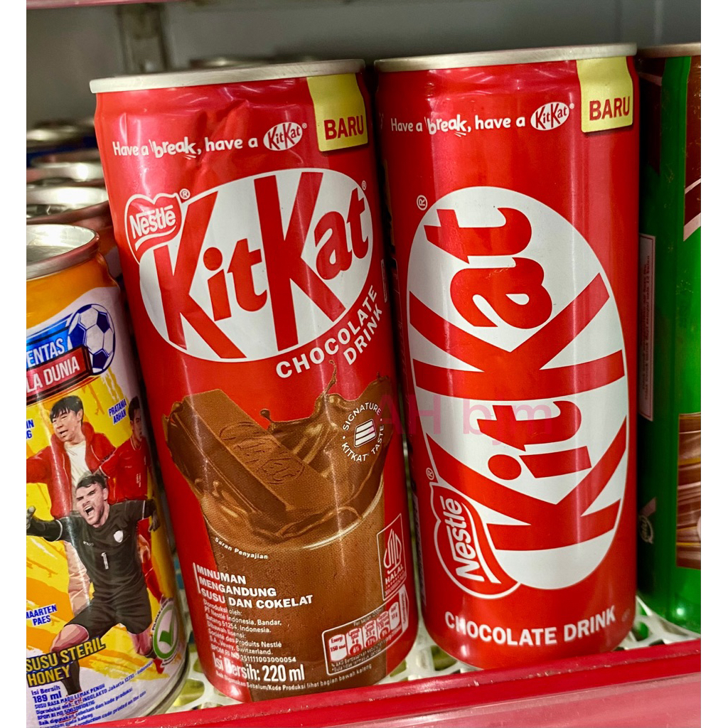 

KitKat Minuman Cokelat Kaleng 220 ml