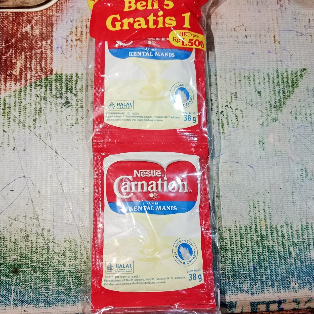 

SUSU SACHET CARNATION ISI 6 BUNGKUS (GOSEND ONLY!!!)