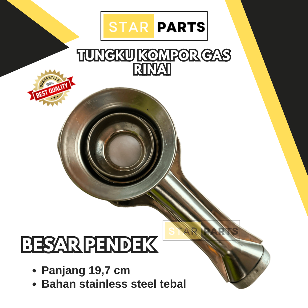 STAR-TUNGKU KOMPOR GAS UKURAN BESAR PENDEK RINAI