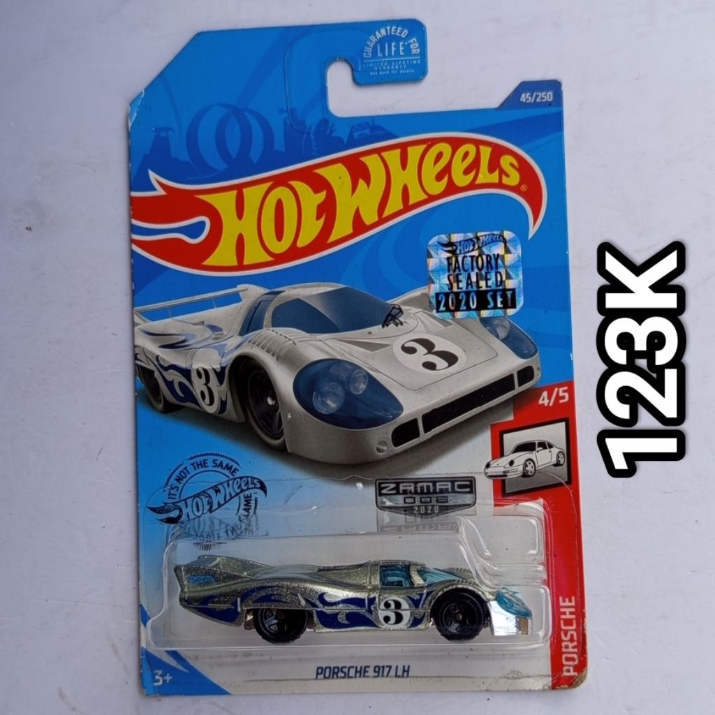 Hot Wheels Porsche 917 LH Zamac Factory Sealed
