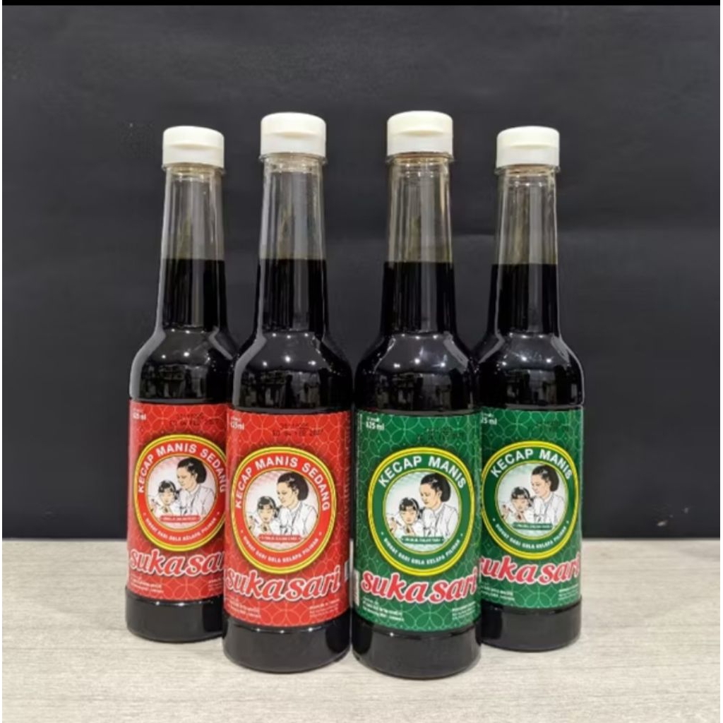 

Kecap Manis Sukasari 625 ml kemasan botol plastik