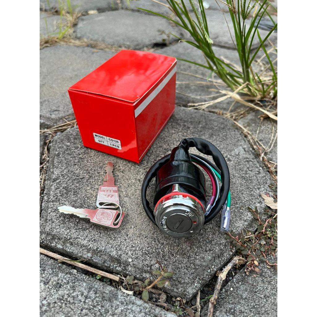 KUNCI KONTAK CB CG KABEL 4 DETAIL ORIGINAL KUNCI KONTAK HONDA CB CG IMPOR