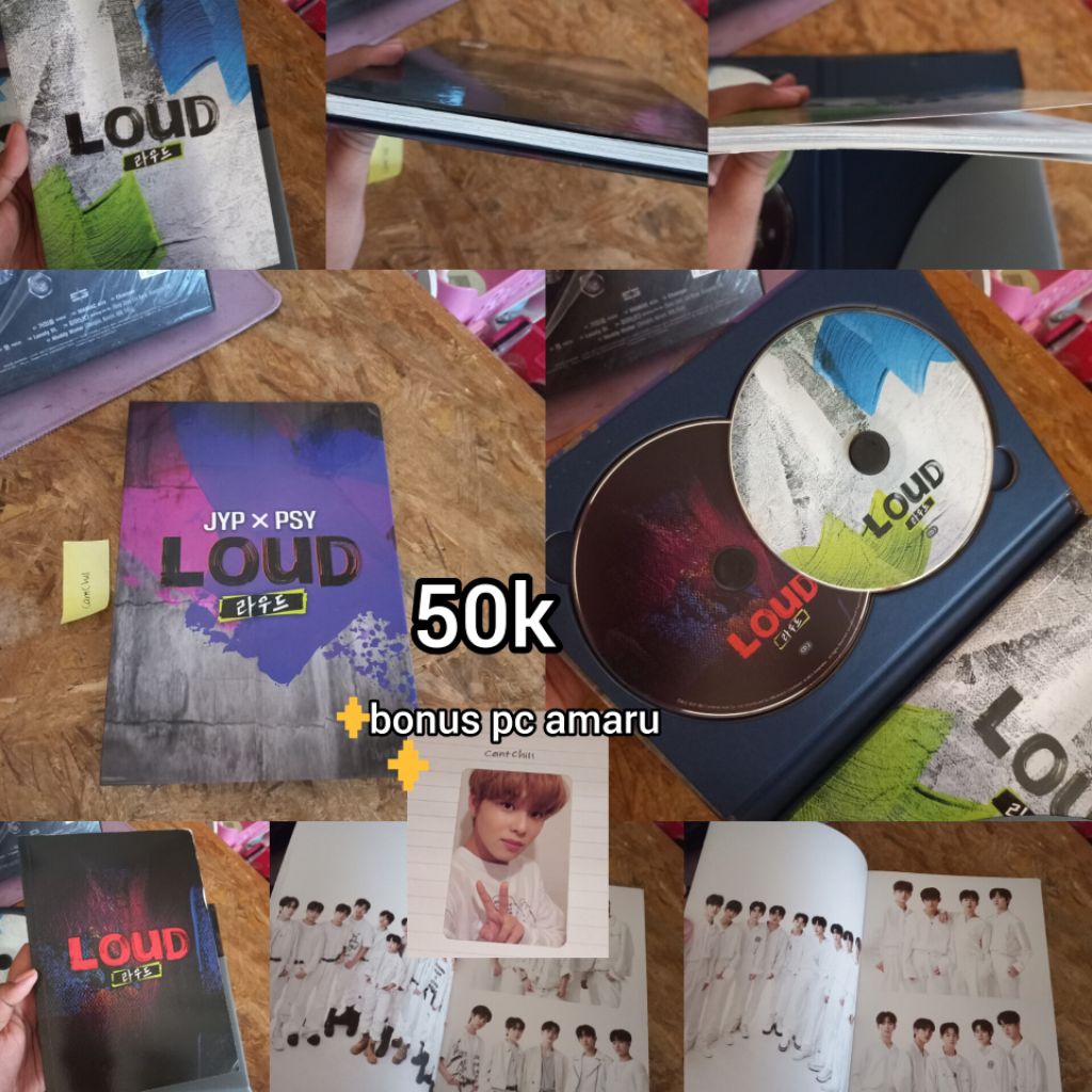 ALBUM LOUD JYP PSY + PC AMARU