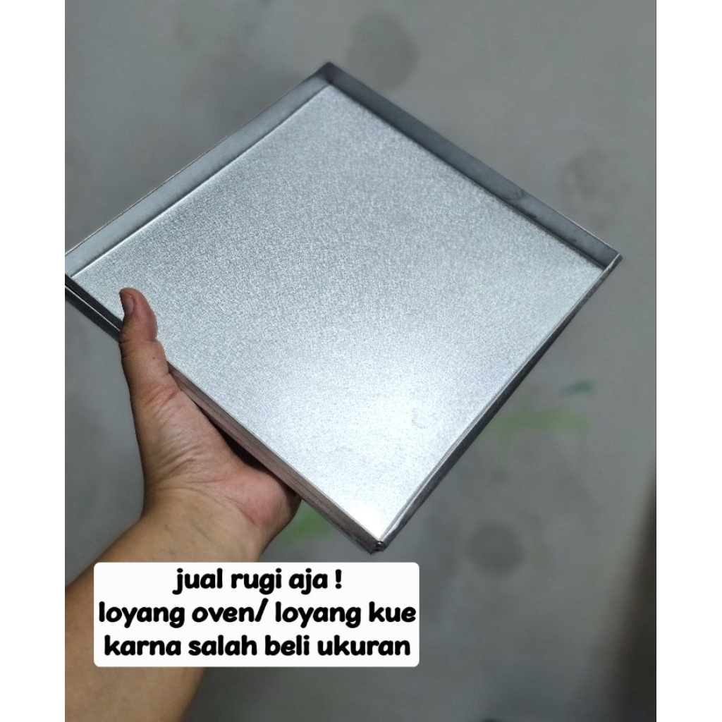 loyang kue / loyang oven ukuran 24x24x2