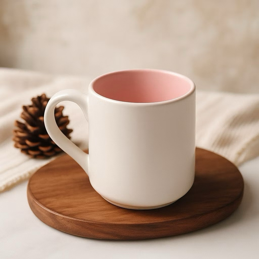 Gelas Polos Putih Gelas simpel Gelas Kopi Gelas Estetik ber SNI "NALA"