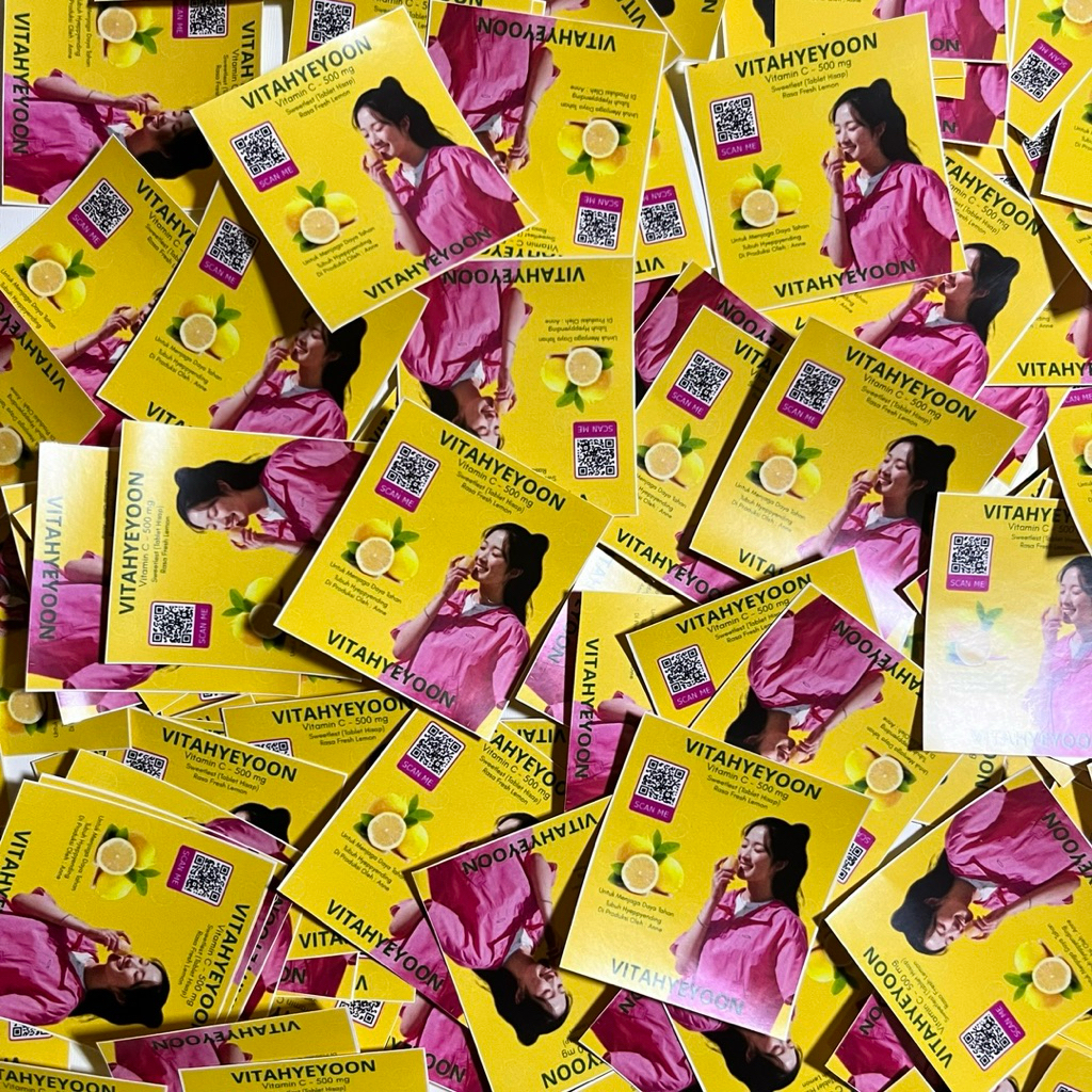 

Sticker Kim Hyeyoon Freebies Hyeyoon Sticker Vitacimin Vitamin C