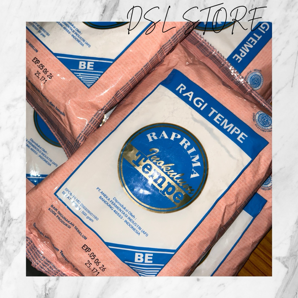 

Ragi tempe Raprima - Termurah - 500gr