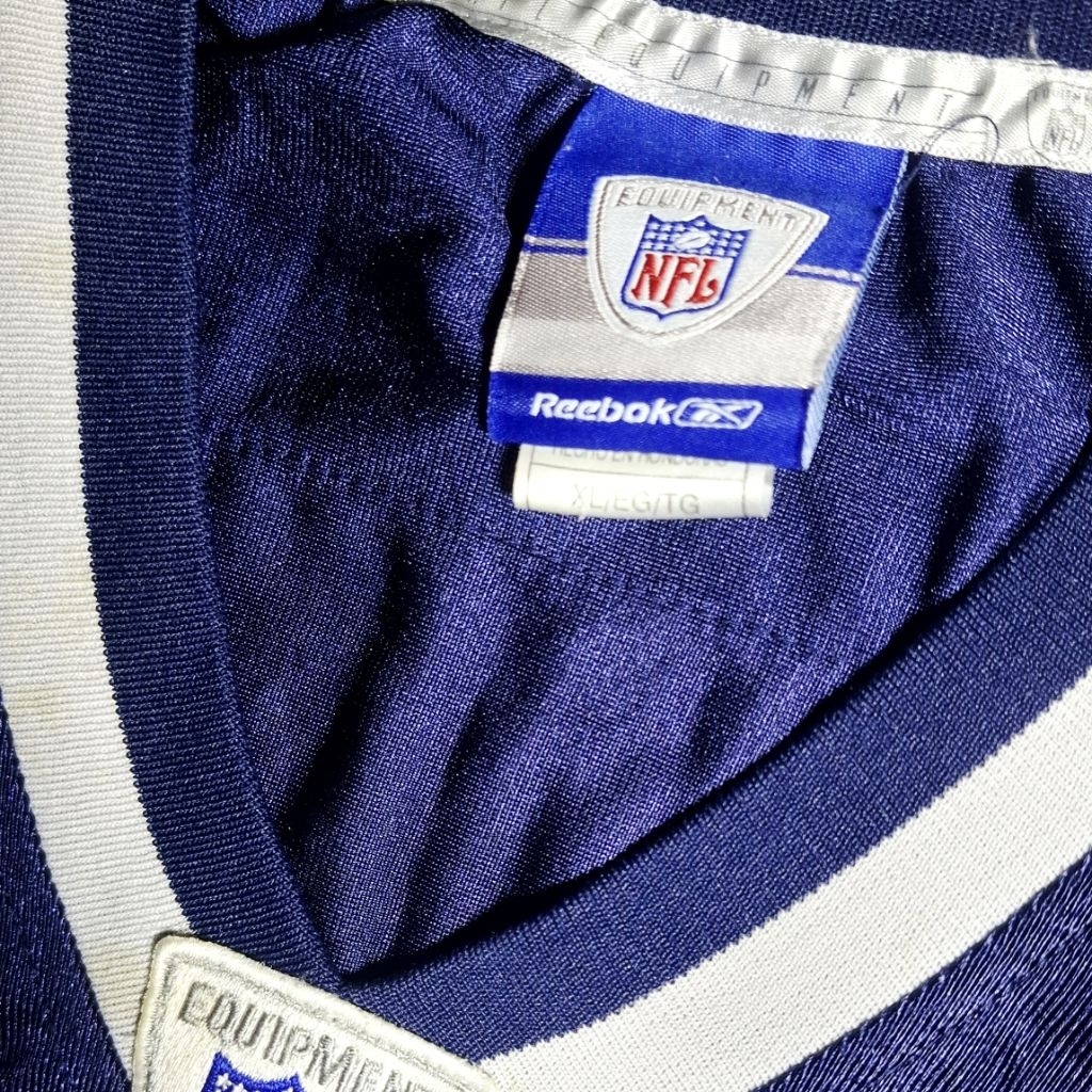 (NEGO) BAJU JERSEY VINTAGE NFL PATRIOTS (XL)