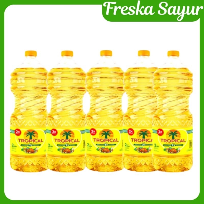 

Paket Bundling 5 Pcs Minyak Goreng Tropical 2 Liter