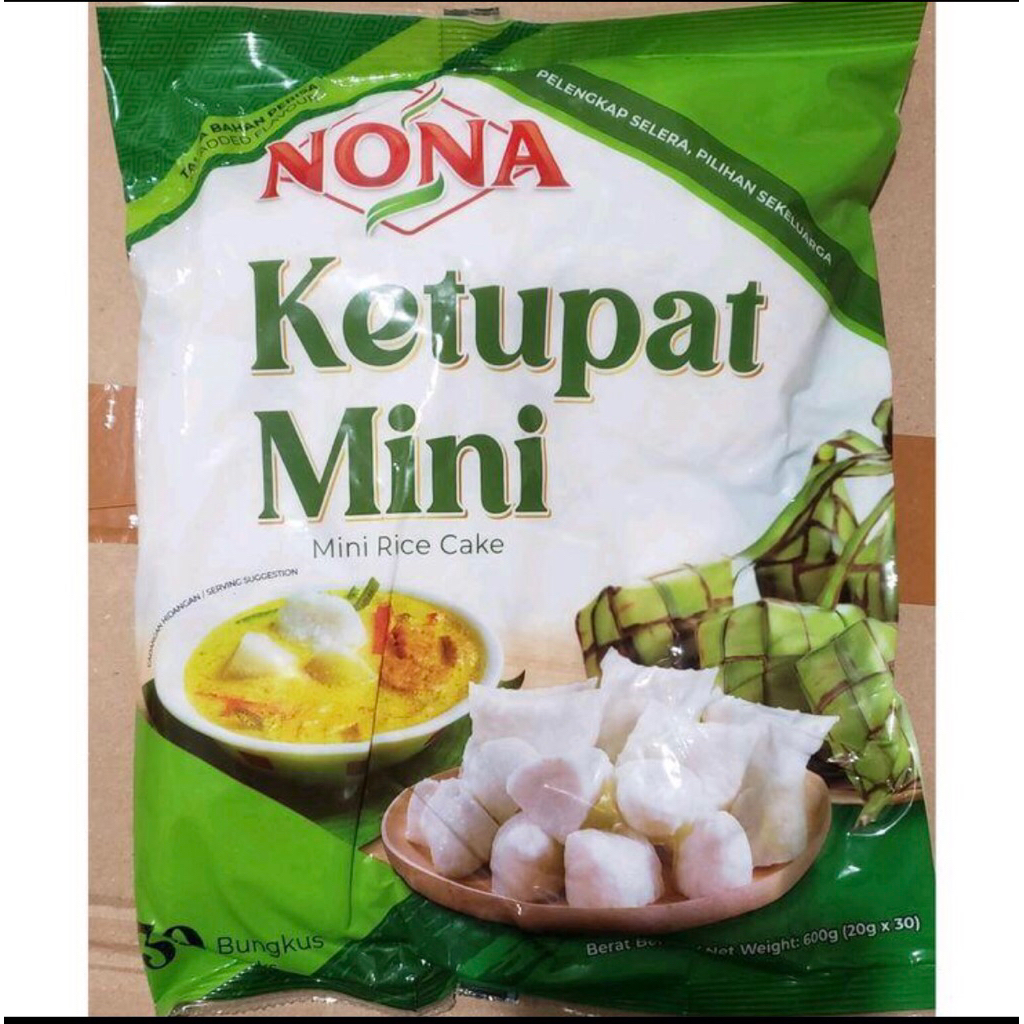 

Ketupat mini nona 30pcs 600gr
