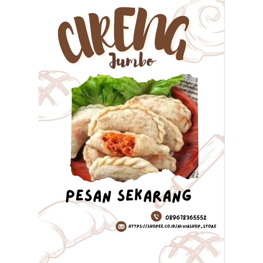 

CIRENG JUMBO AYAM SUWIR isi 4+1free
