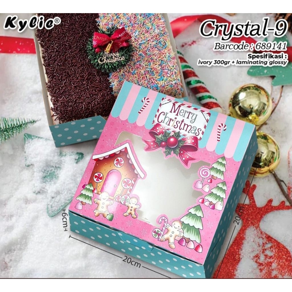 

5 PCS DUS KUE CAKE NATAL / XMAS / CHRISTMAS