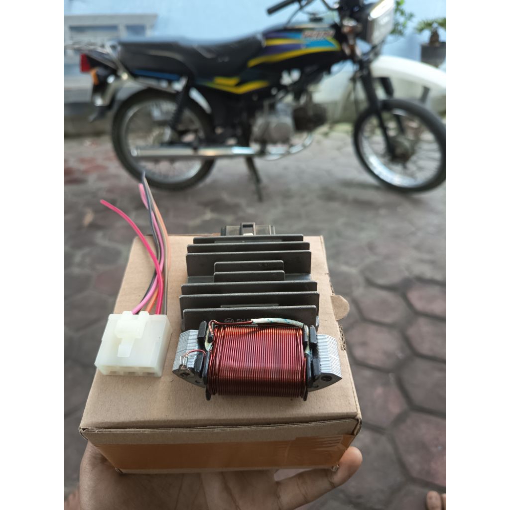 SPULL SET FULL WAVE HONDA WIN 12VOLT PAKET LENGKAP SPUL HONDA WIN 100