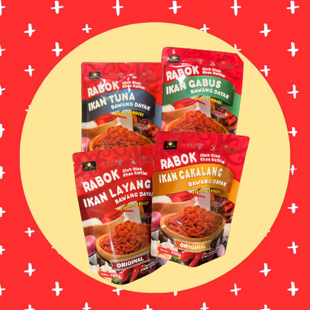 

RABOK IKAN BAWANG DAYAK — CAKALANG TUNA, LAYANG, GABUS OLEH OLEH KHAAS KALIMANTAN TIMUR