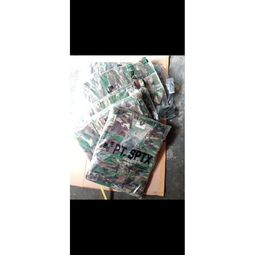 BAJU PDL MATRA DARAT / BAJU PDL TNI AD