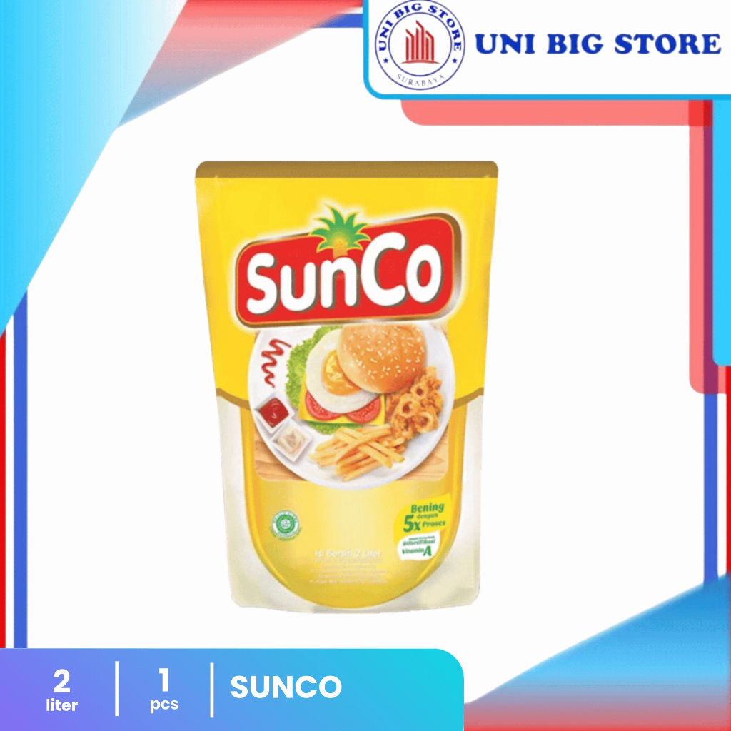 

SUNCO Minyak goreng 2 Liter + Vitamin A