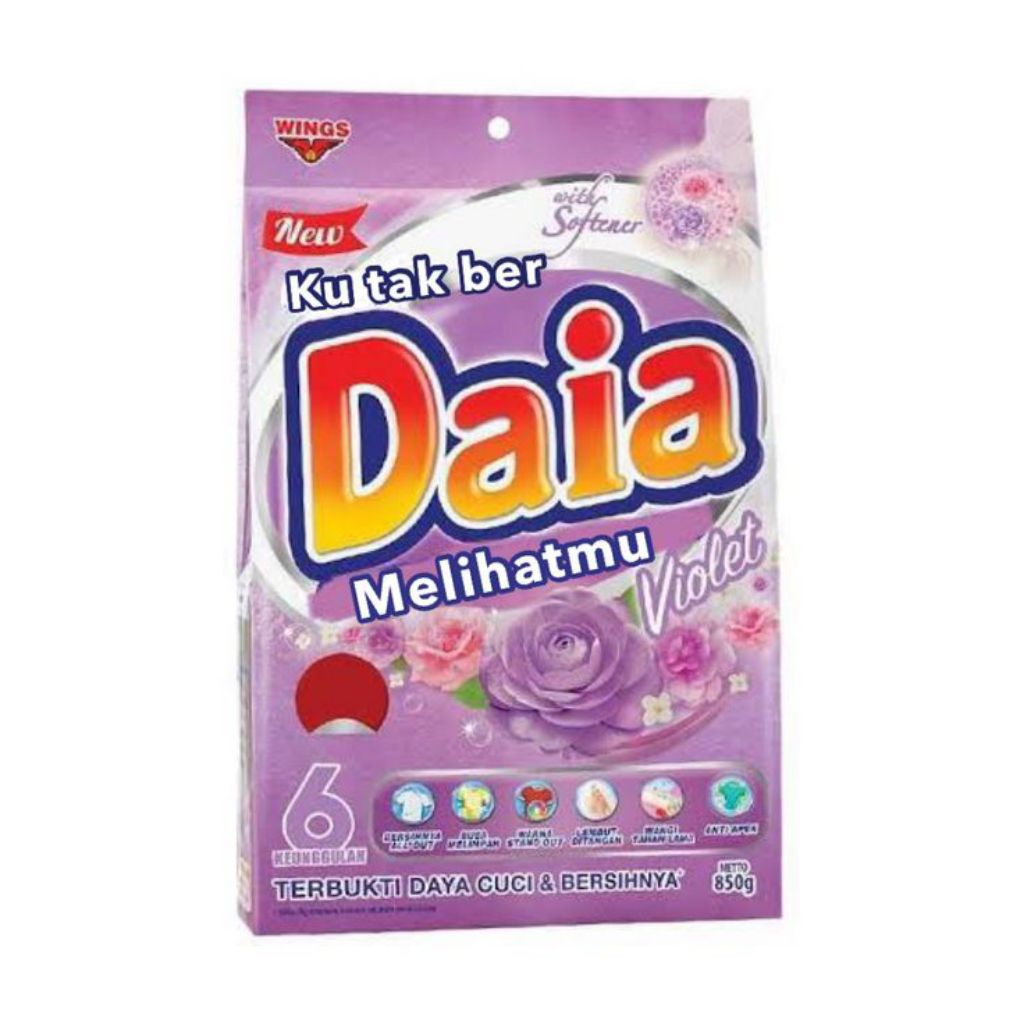 Deterjen daia 850 gr