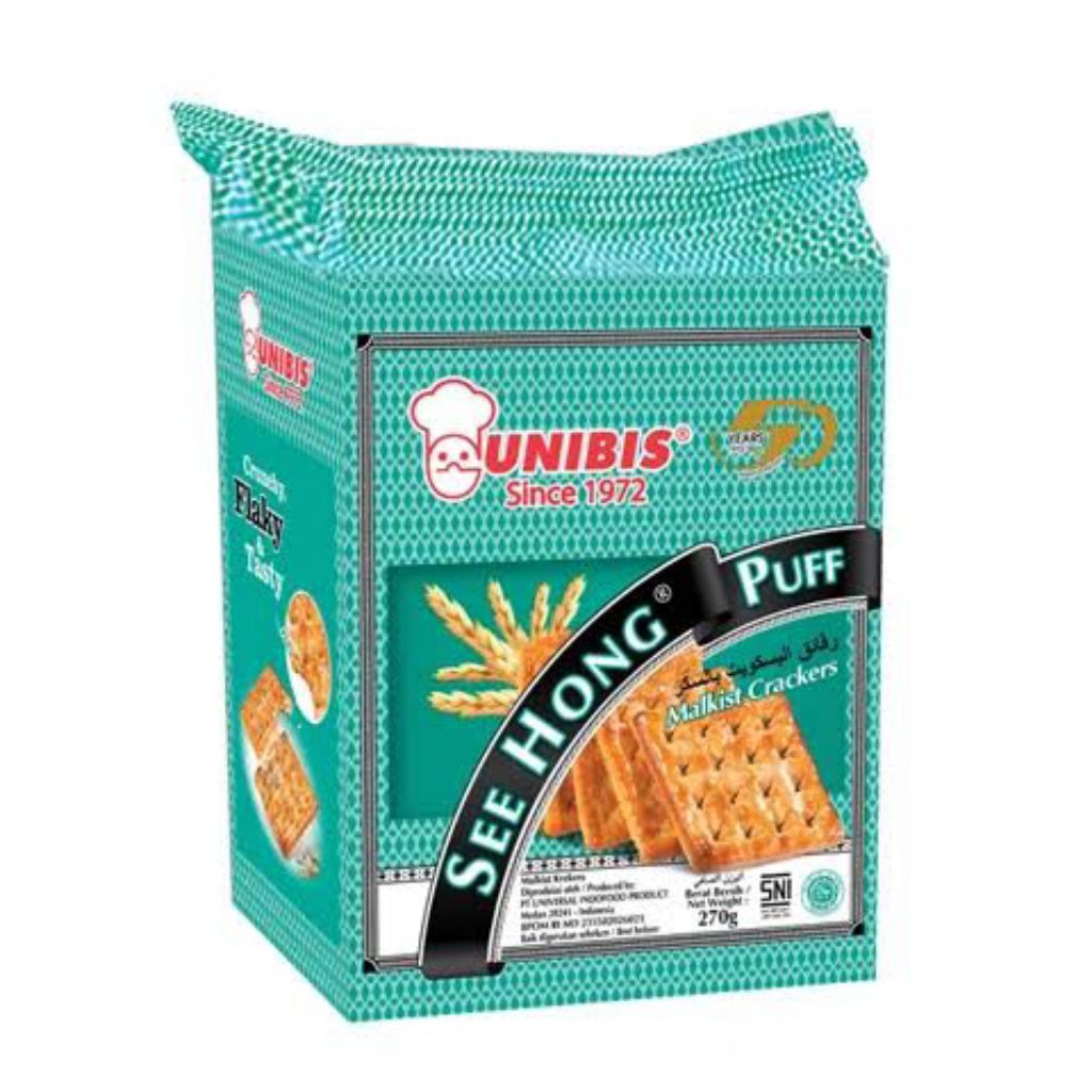 

Unibis Cracker Biskuit See Hong Puff 270 gr
