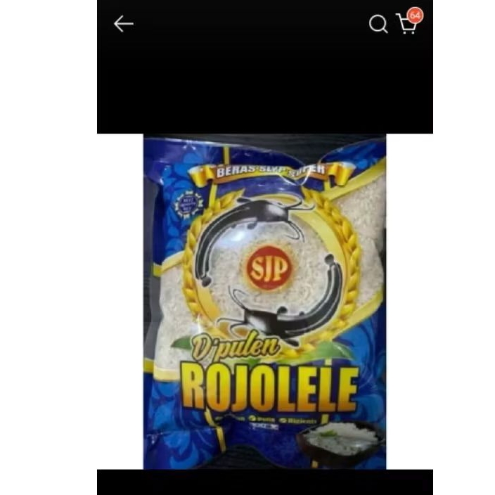 

Beras Raja lele 1liter