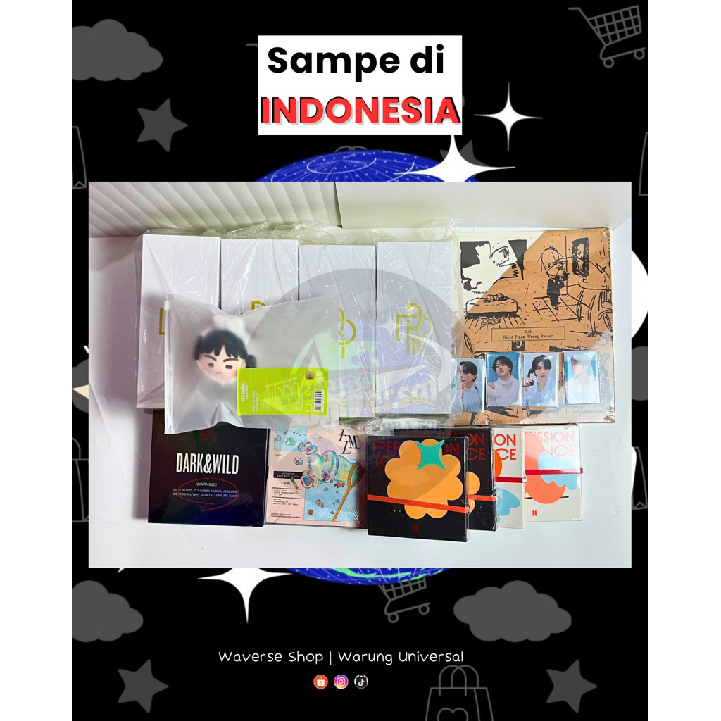 [DILARANG CEKOUT] LIGHSTICK NCT DREAM OFFICIAL LIGHSTIK BTS DOLL IN THE SOOP ITS ALBUM  BTS PTD PERM