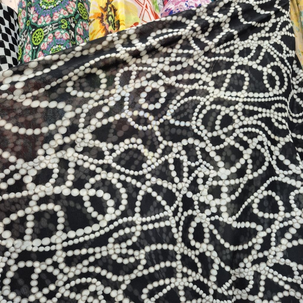 KAIN SIFON CERUTY PREMIUM MOTIF ABSTRAK - KAIN SIFON MOTIF ABSTRAK - BAHAN KAIN MOTIF ABSTRAK - HARG