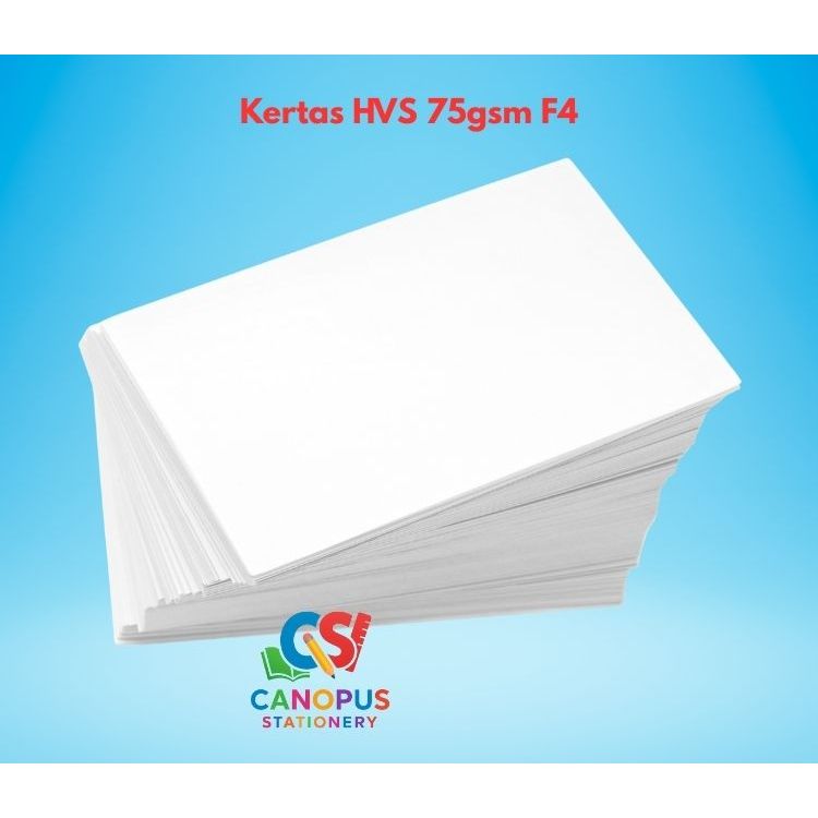 

Kertas hvs F4 75 gsm 100 Lembar - Kertas Foto copy 75gsm 100 lembar F4