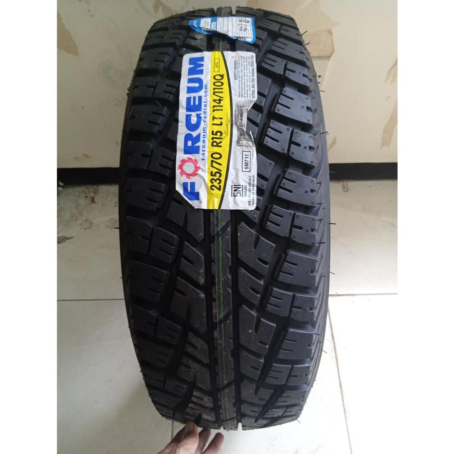 ban mobil lokal semi offroad merek FORCEUM A/TZ ukuran 235 75 Ring 15 ban mobil terios xpander rhus