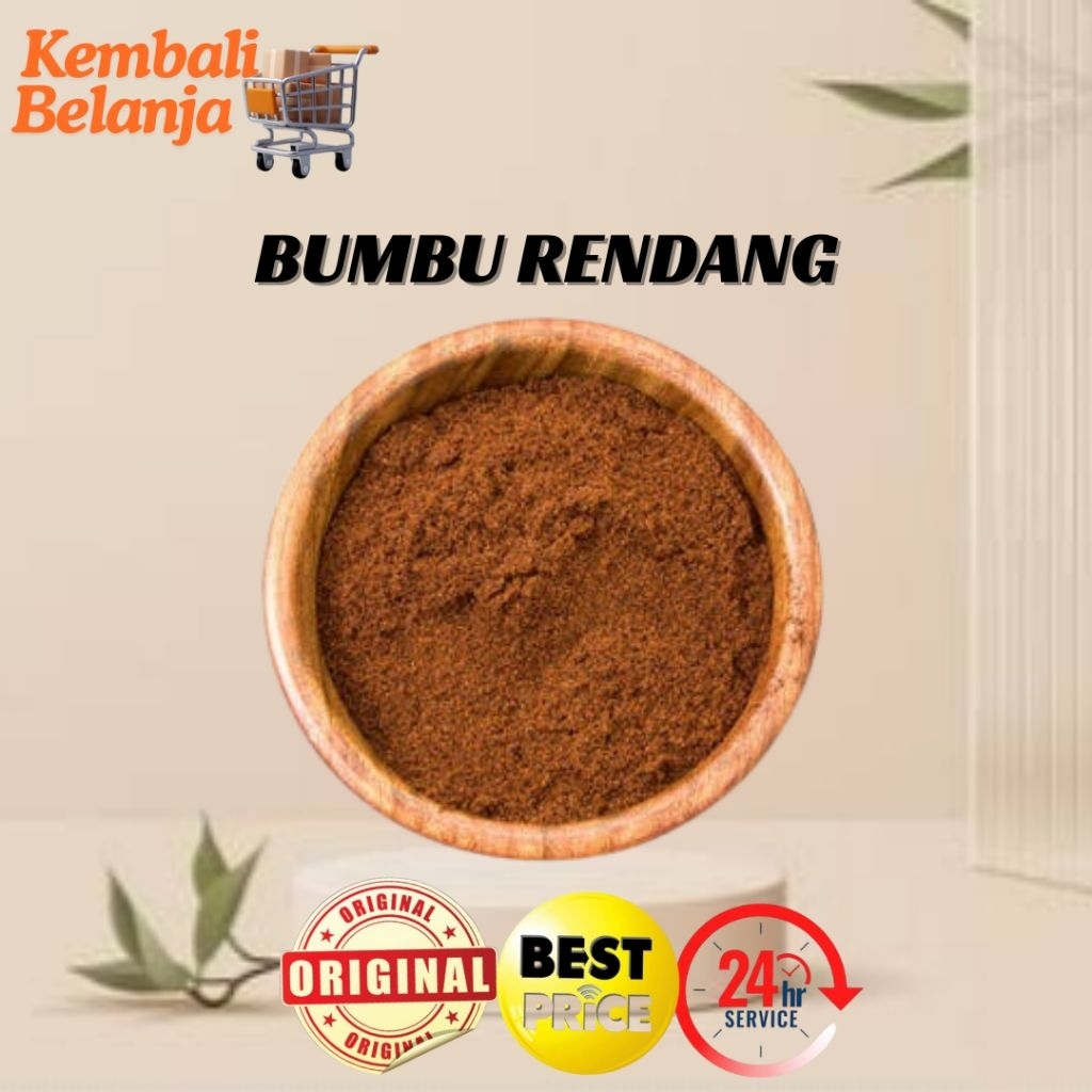 

Bumbu Rendang Lezat 50 Gram-100 Gram/ Bumbu Rendang Bubuk/ Bumbu Rendang Enak/ Bumbu Rempah Rendang/ Bumbu Rendang Praktis