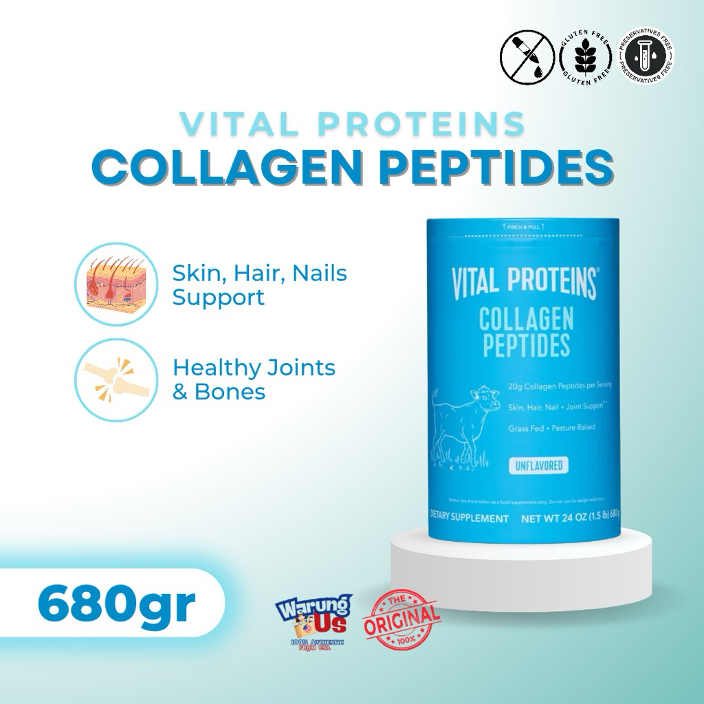 Vital Proteins Collagen Peptides 680gr (Ori USA)