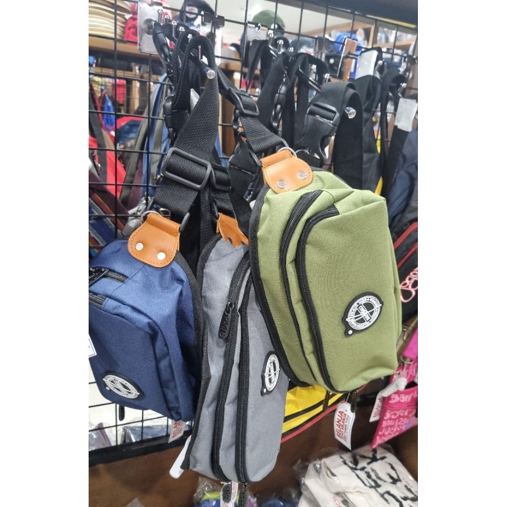 TAS PINGGANG JOGER 5334. TAS PINGGANG PRIA. WAISTBAG. OLEH OLEH BALI