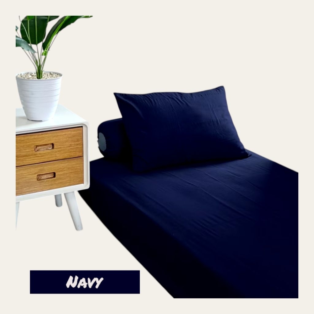 SALE SET SPREI POLOS UKURAN 90X200X15 I 120x200, 160x200, 180x200 BISA COD ADEM LEMBUT TERMURAH