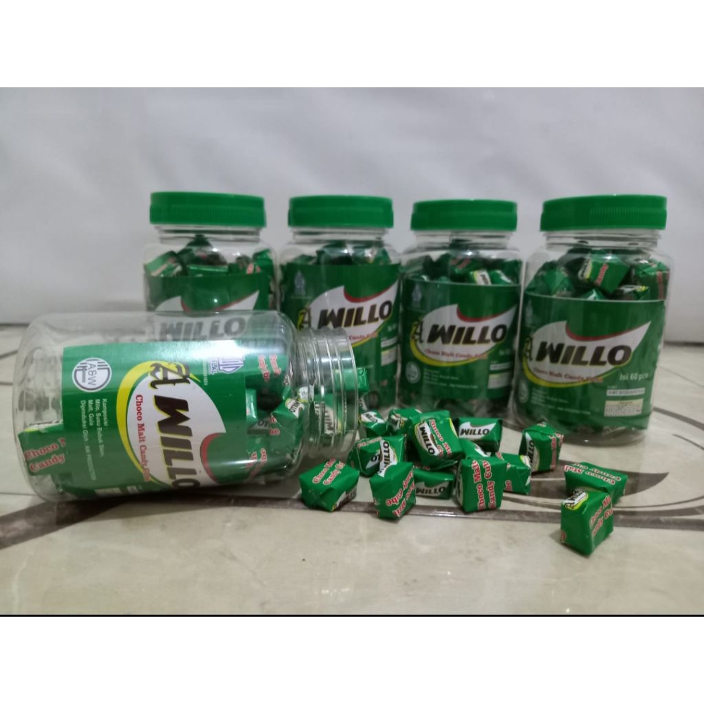 

Permen Susu Coklat Willo Cupe 60pcs - Cemilan Snack - Food, Candy, Toples, Lemon, Jelly, Makanan, Mint Manis