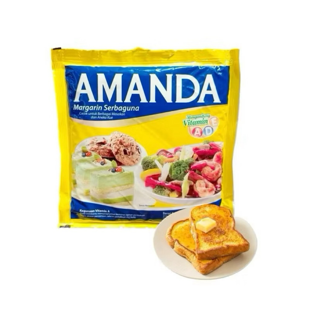 Mentega Margarin Amanda 200gr