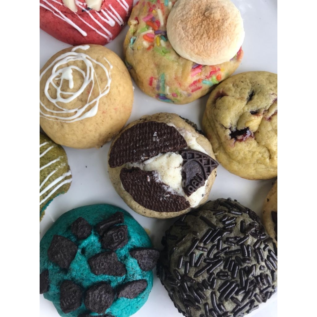 

COOKIE N CREAM | soft cookie | kue | termurah di indonesia by softies.cookie