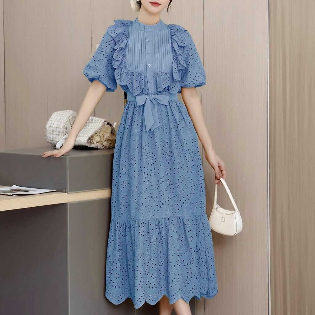 56300 Fashion maxi dress - long dress katbol - dress katbol - katbol premium - Dress premium katbol 