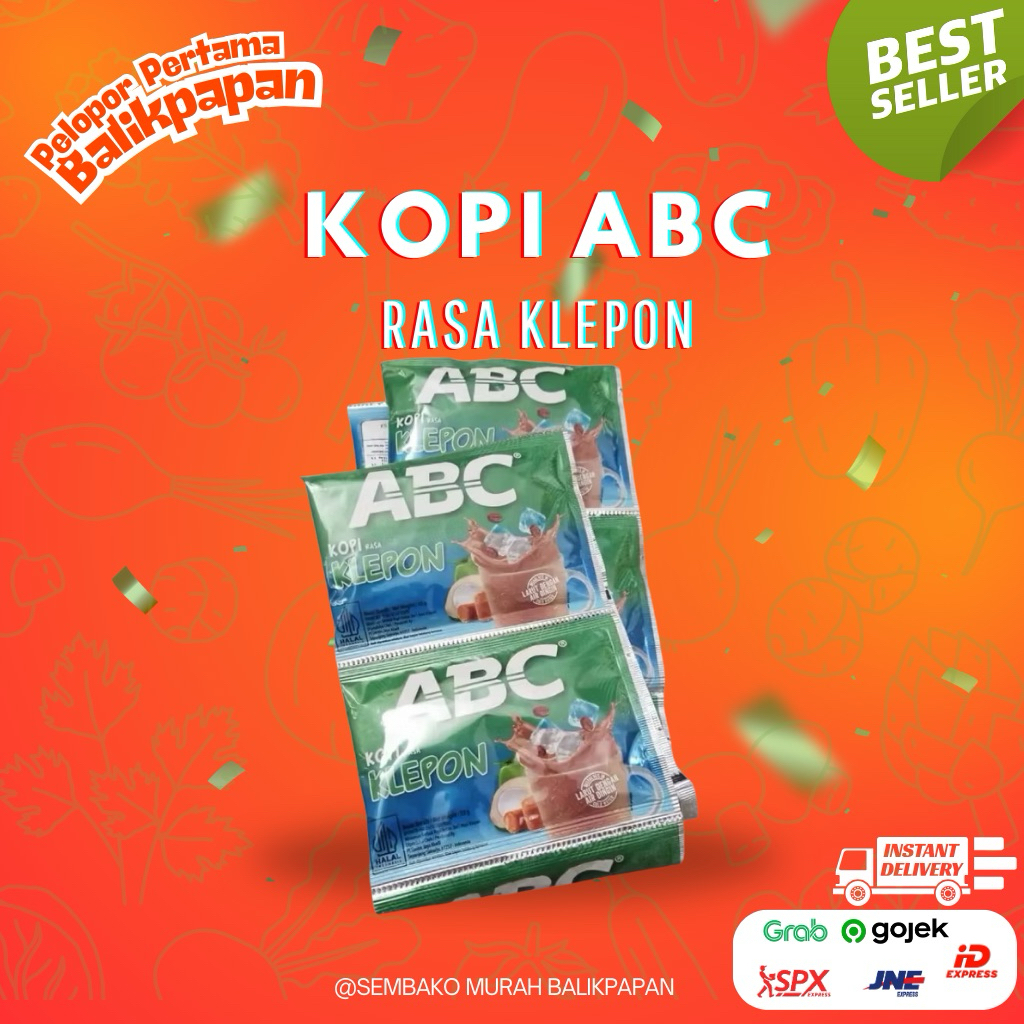 

Kopi ABC klepon 10x25 gr