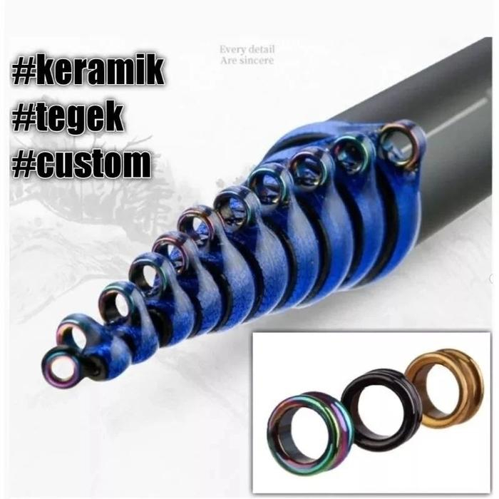 Ring Guide Ceramic / Kolong Senar Tegek