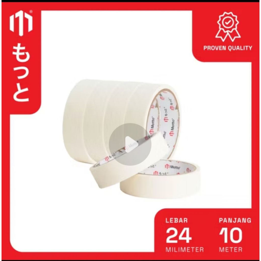 

Lakban kertas 24 Mili