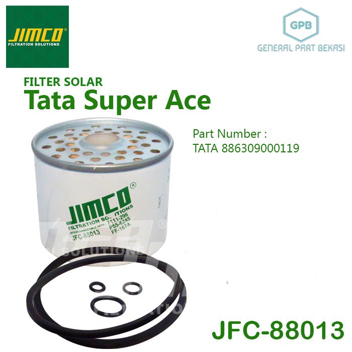 Filter Solar Tata Super Ace 886309000119 FC-1702 Jimco JFC-88013