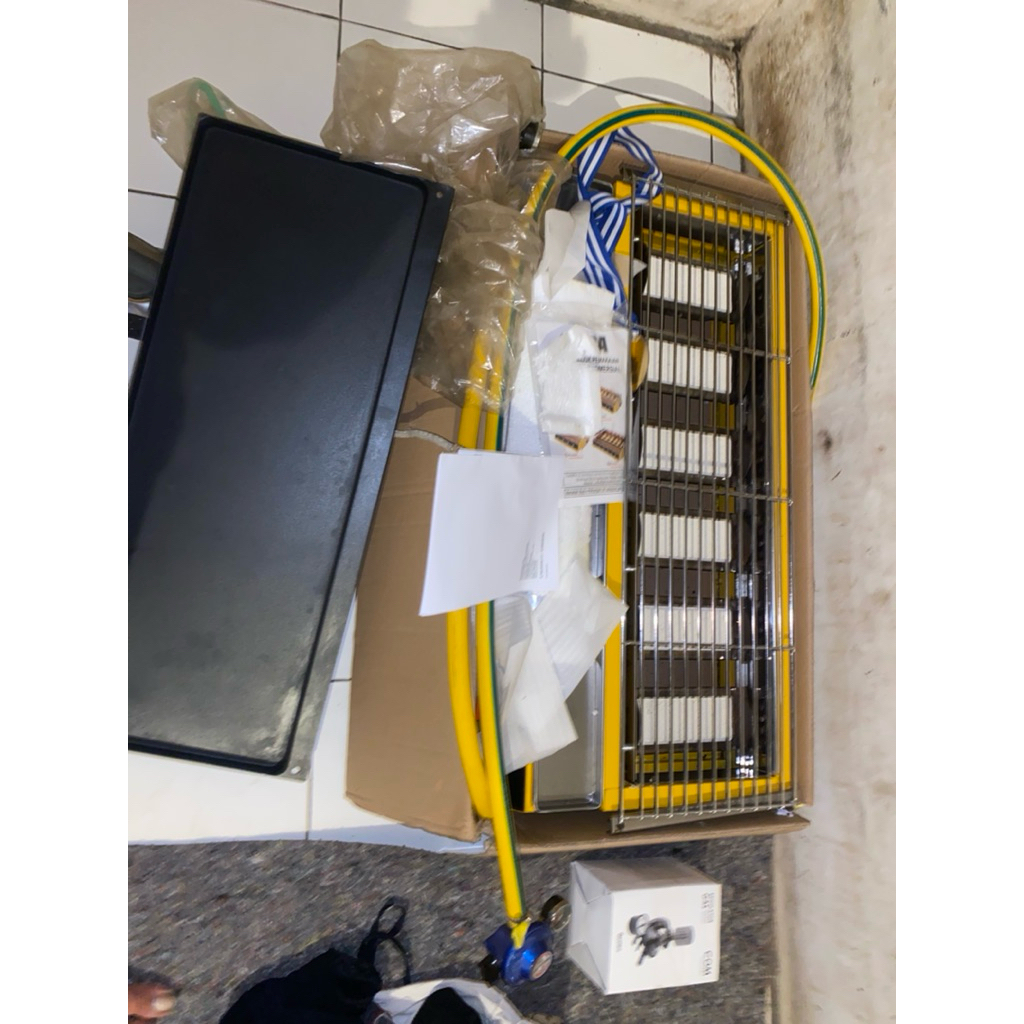 Panggangan sosis getra second + regulator