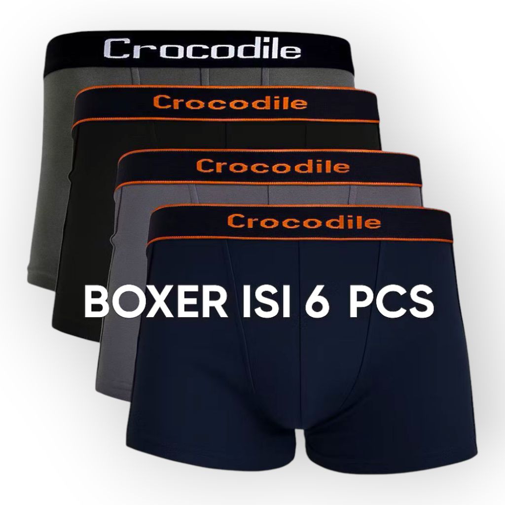 6 PCS Celana Dalam pria Boxer Dewasa Celana Dalam Laki laki Dewasa Celana Dalam cowok boxer Daleman 