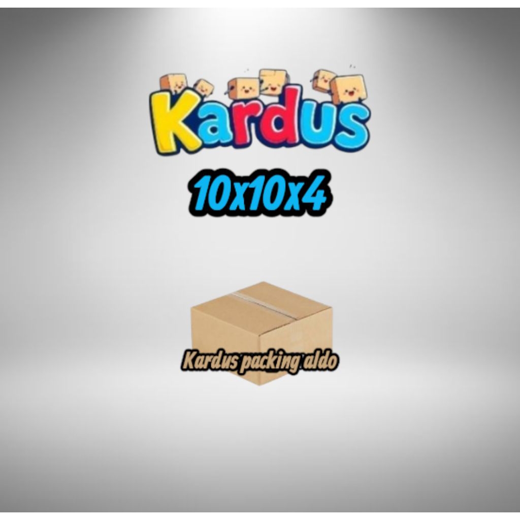 

kardus box packing 10×10×4