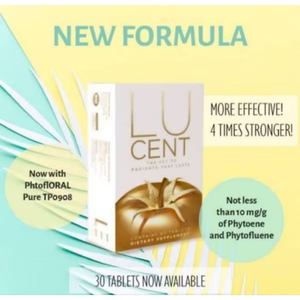 LUCENT WHITENING TOMATO USA Supelemen pemutih ampuh