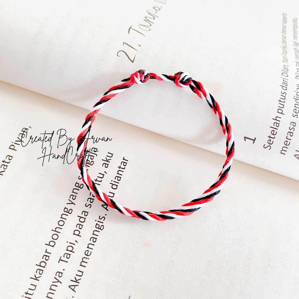 Gelang Tali Tridatu / Gelang Tridatu Khas Bali