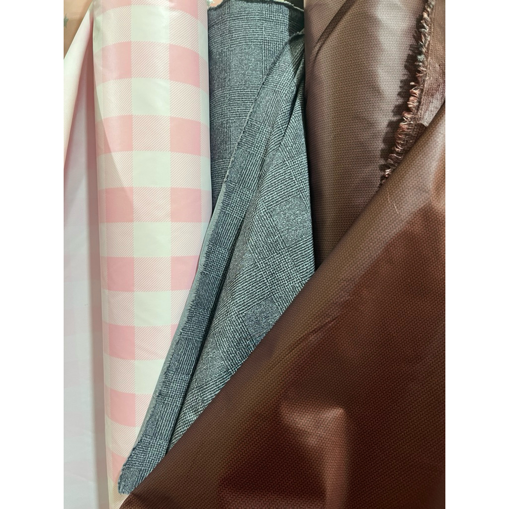 KAIN DESPO/PARASUT MOTIF EPEK DAUNTALES