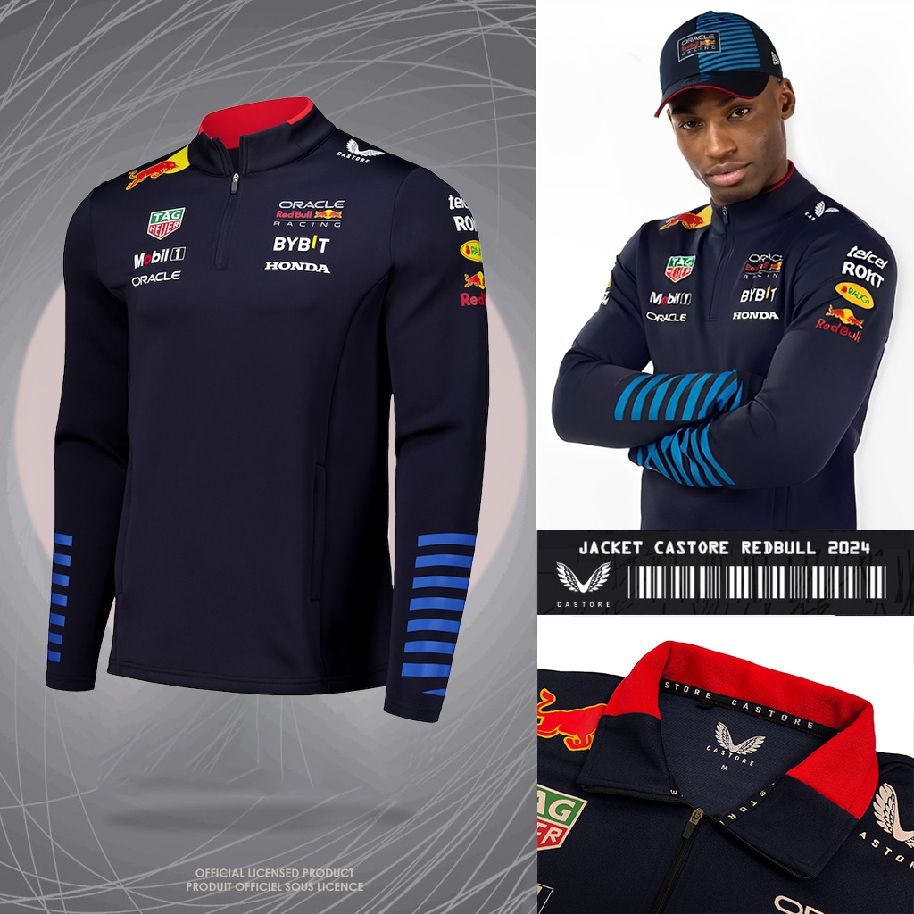 Jacket Racing Sport Castore redbull 2024 Team f1